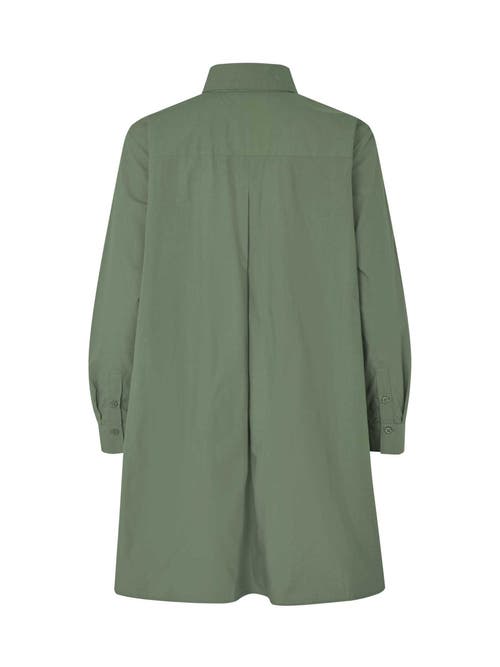Masai Copenhagen Maingebeth Long Sleeve Oversize Shirt In Green