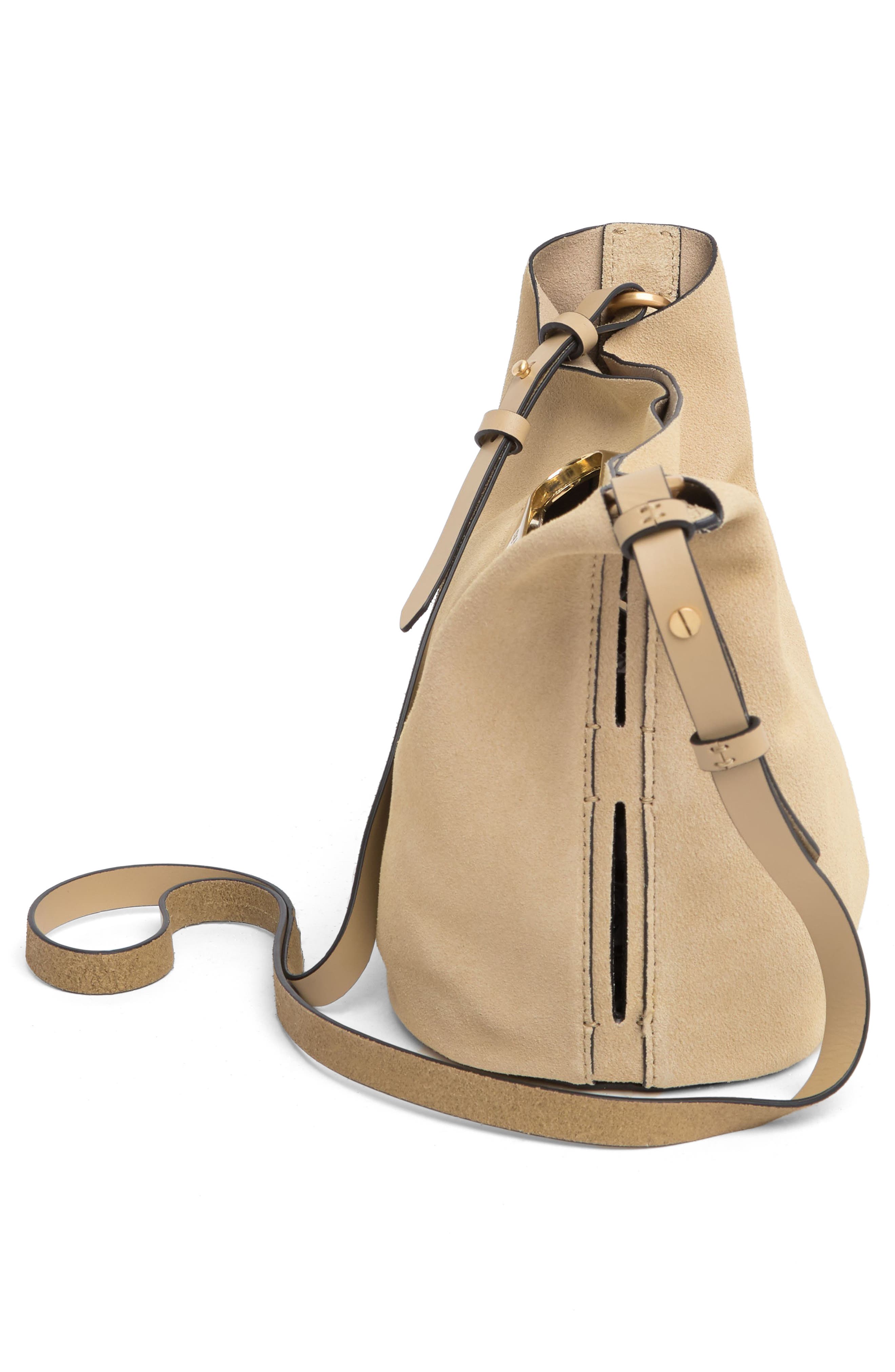 rag & bone Belize Leather Clutch, Alternate, color, 