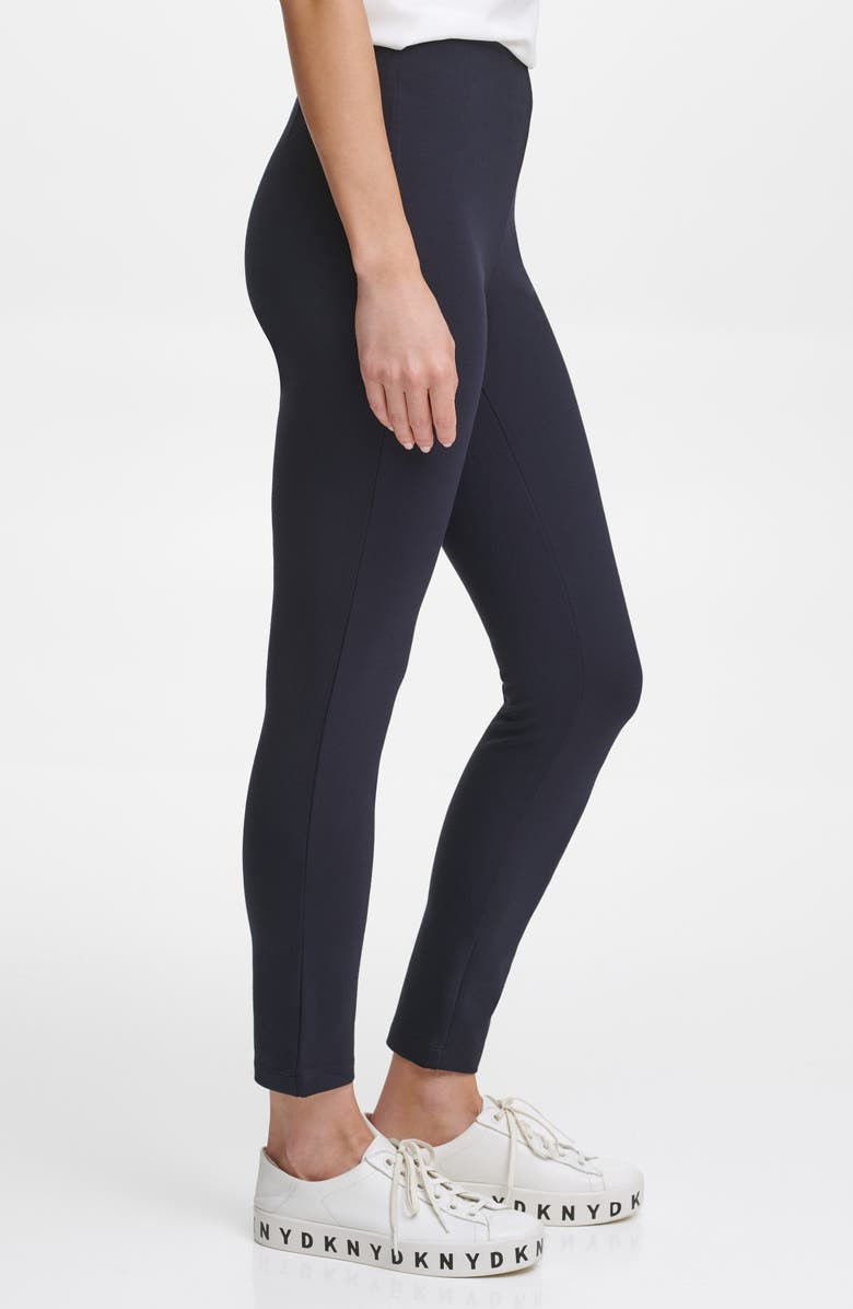 DKNY SPORTSWEAR Pull-On Leggings, Alternate, color, Black