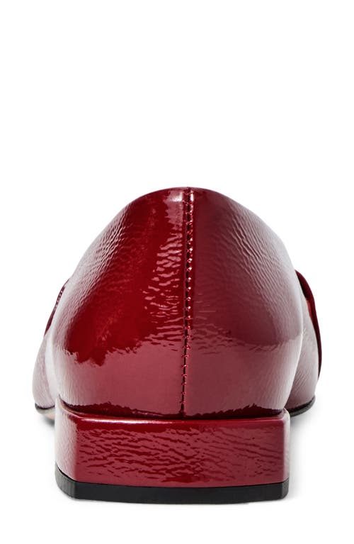 Bruno Magli Perla Flat In Burgundy