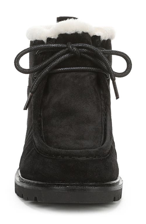 Vince Sierra Genuine Shearling Boot In Black