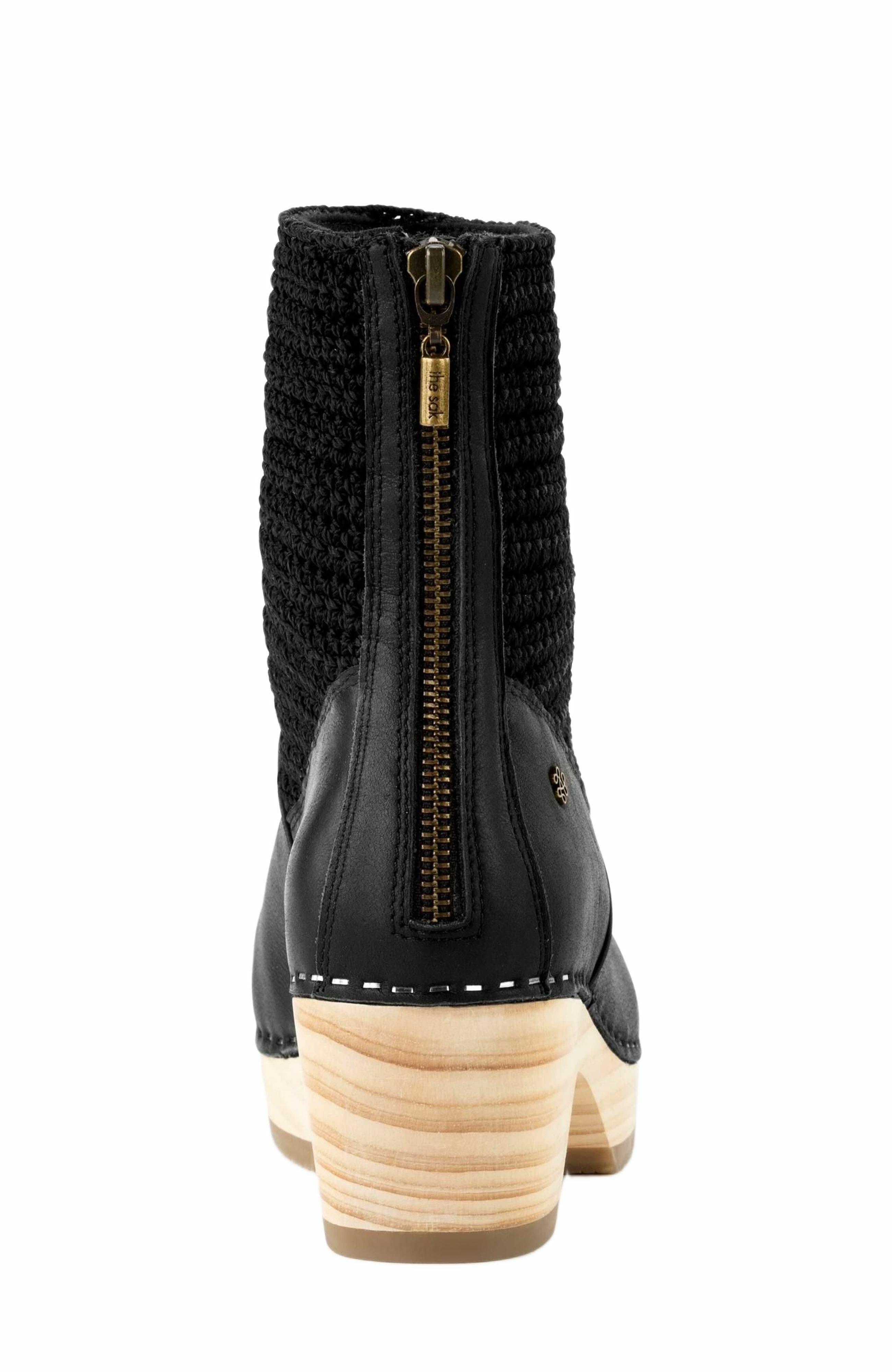 The Sak Paloma Clog Boots, Alternate, color, Black