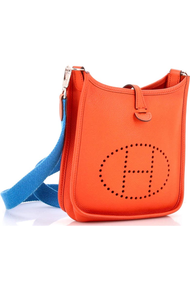 Pre-Owned Hermes Evelyne Bag Gen III Epsom TPM, Alternate, color, Orange Poppy