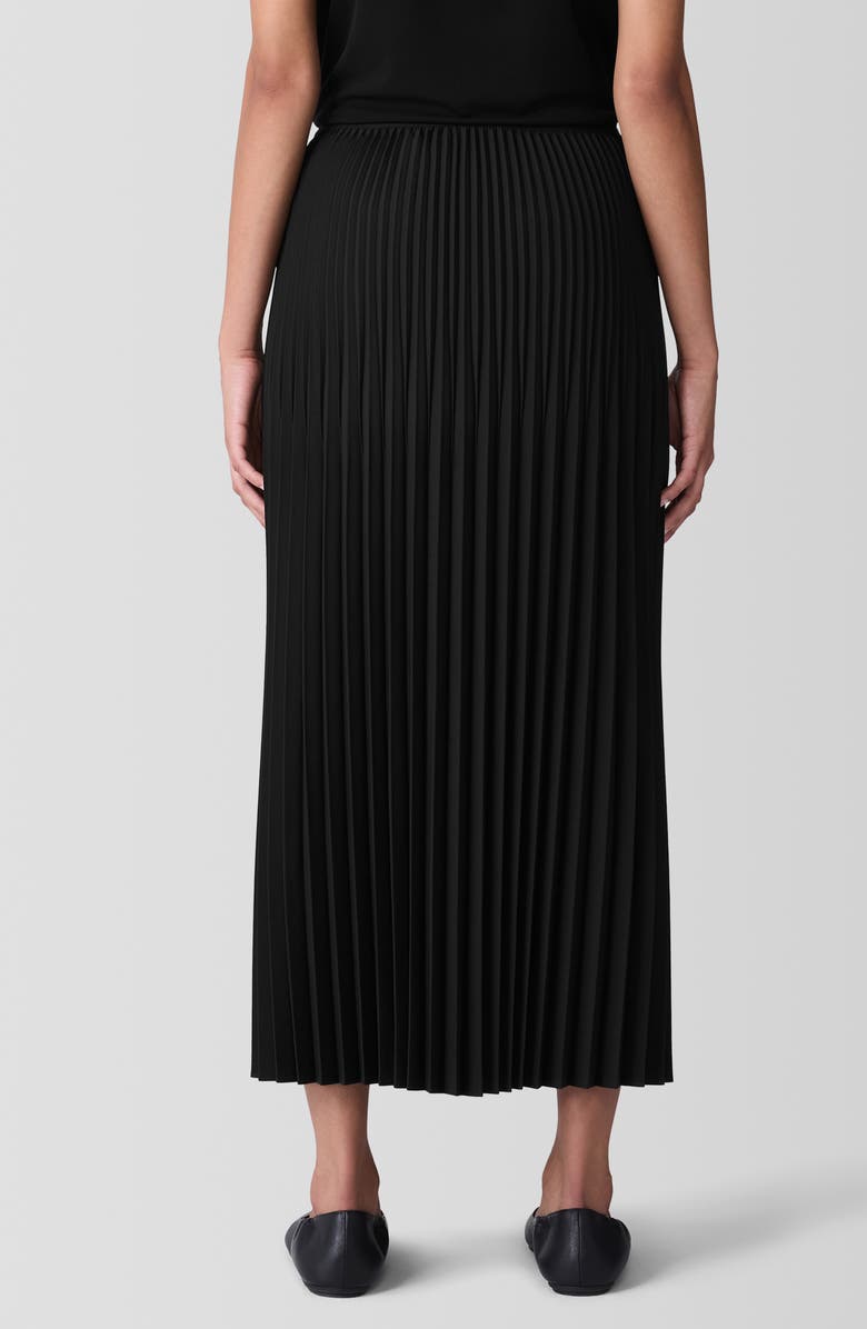 Eileen Fisher Pleated Midi Skirt, Alternate, color, 