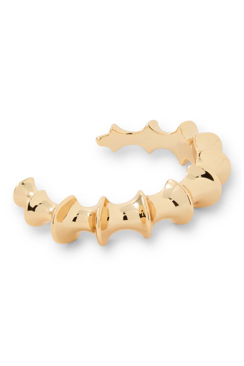 Small Murphy Cuff Bracelet, Main, color, YELLOW GOLD
