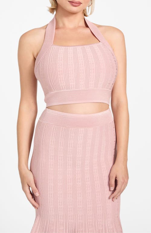 Guess Women's Sofie Halter Sweater In Pink
