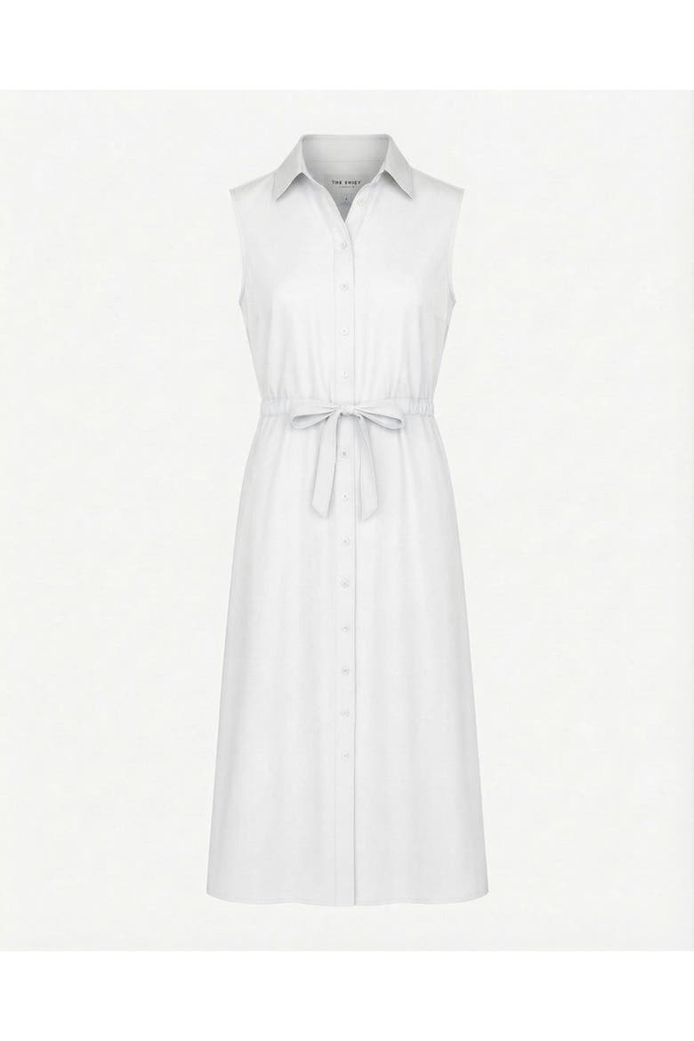 The Sleeveless Midi Dress, Main, color, White