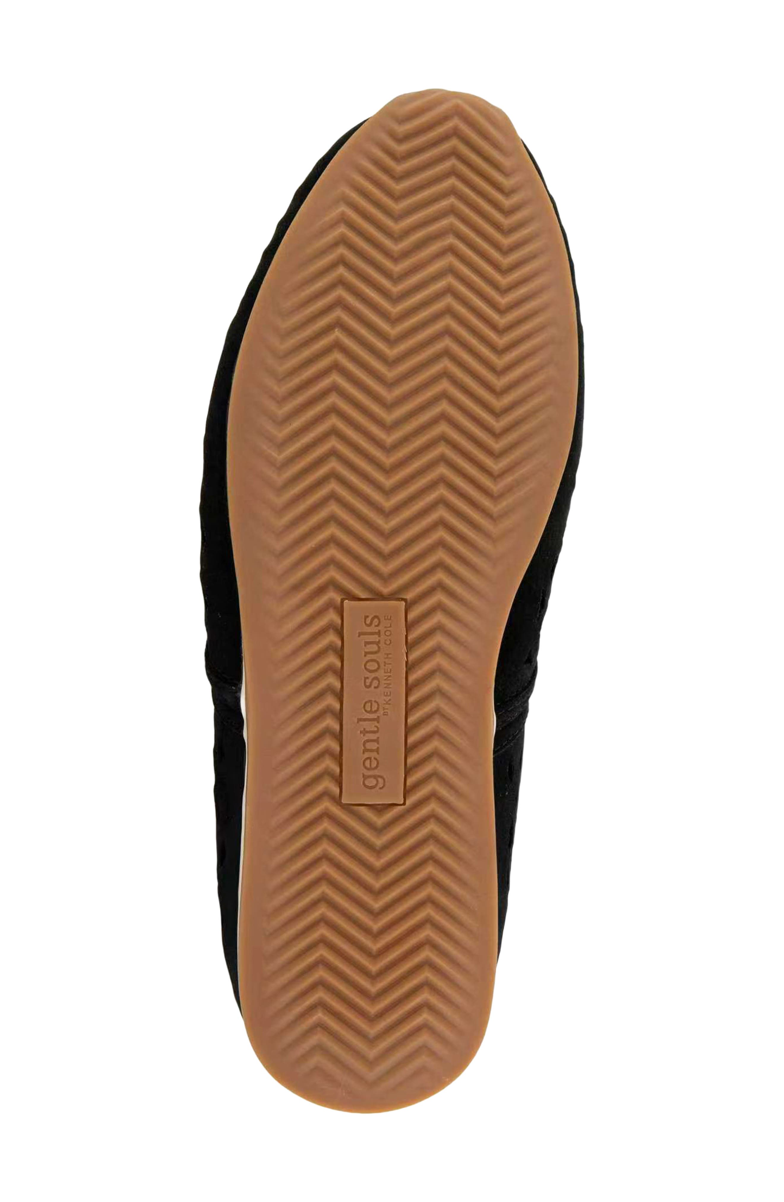 Gentle Souls Annalise Mary Jane Flat, Alternate, color, Black Nubuck