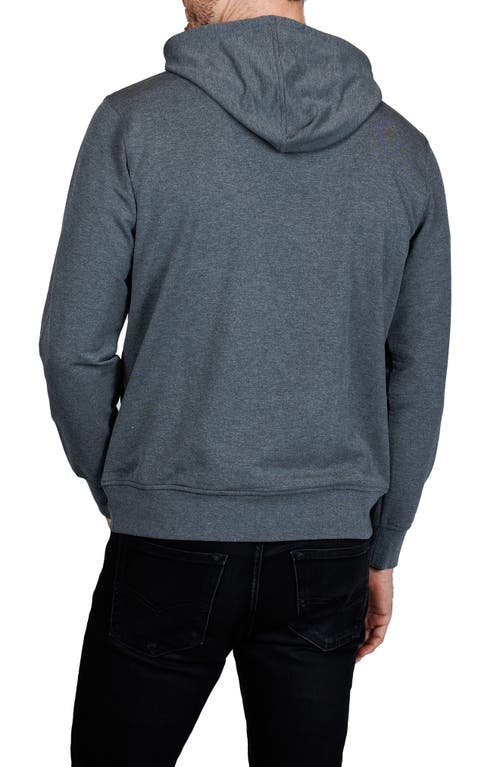 Tailorbyrd Fleece Hoodie In Gray