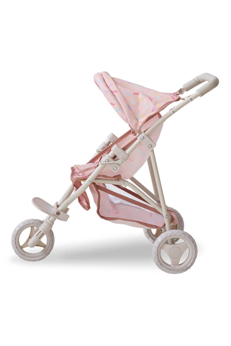 Olivia's Little World Confetti Baby Doll Stroller, Alternate, color, BEIGE