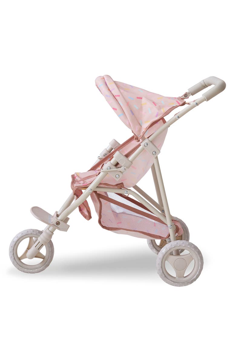 Teamson Kids Olivia's Little World Confetti Baby Doll Stroller, Alternate, color, Beige