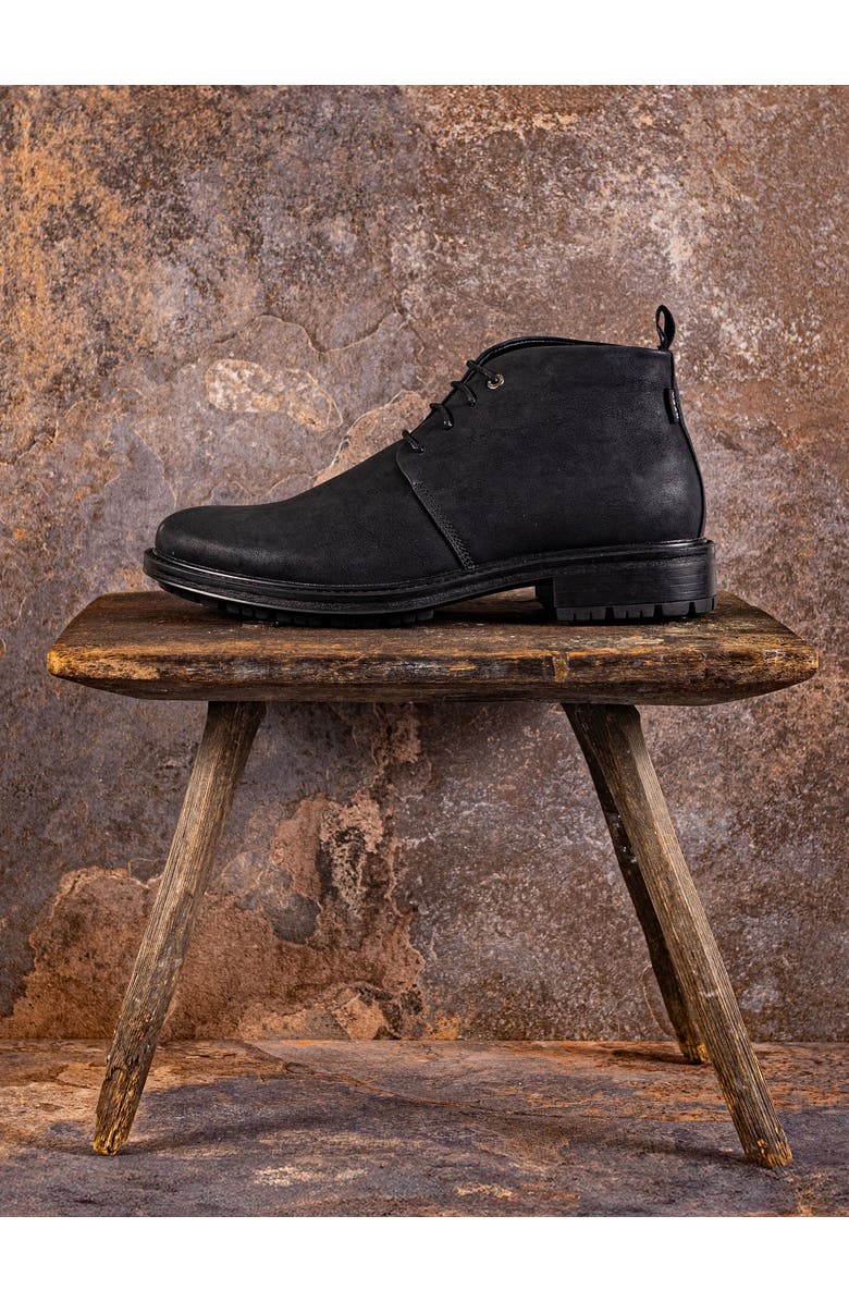 V.GAN LONDON Vegan Endive Chukka Boots, Alternate, color, Black