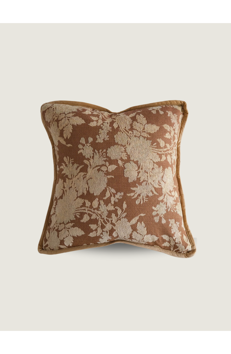 Twenty Third by Deanne Adeline Tapestry Pillow - Cover Only, Alternate, color, Brown