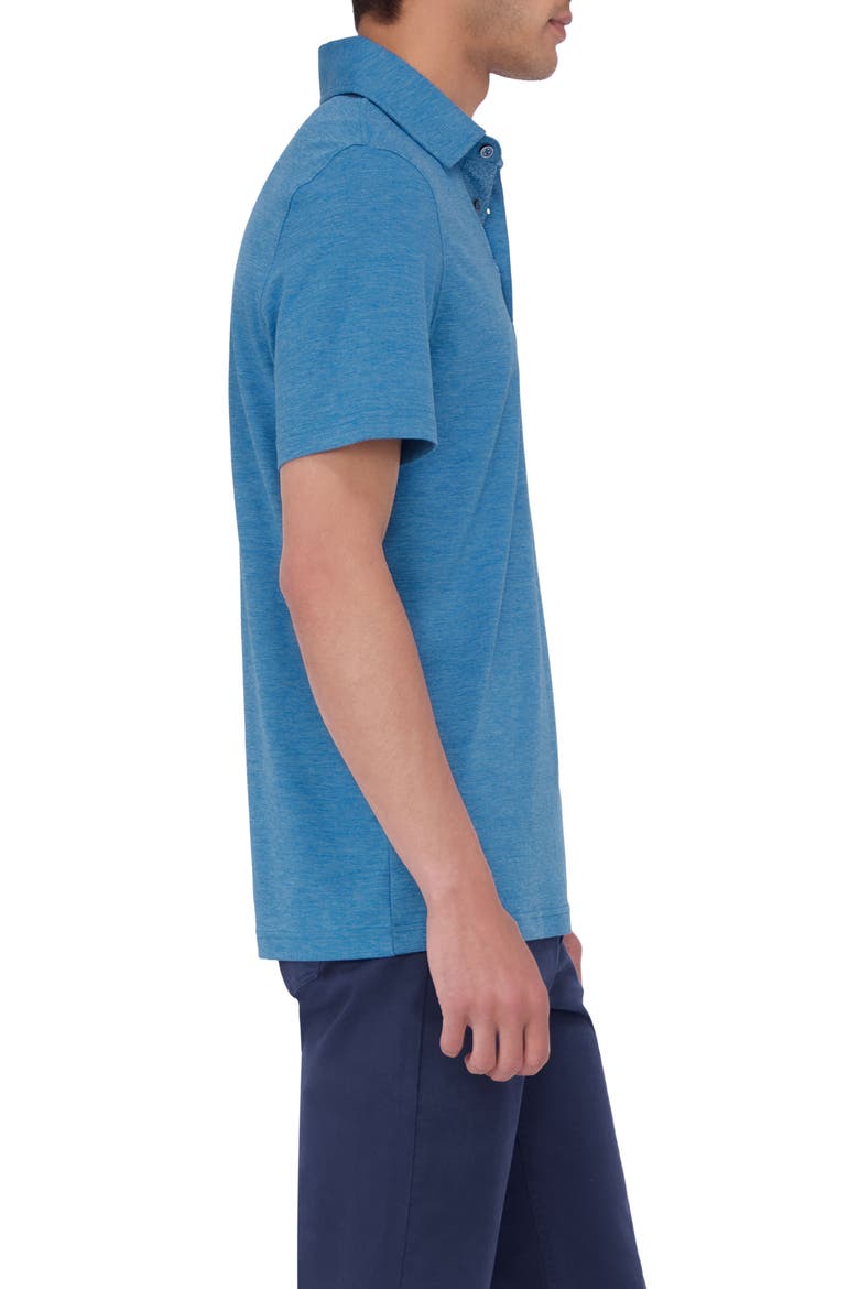 UPF 50+ Polo Shirt, Alternate, color, SAPPHIRE