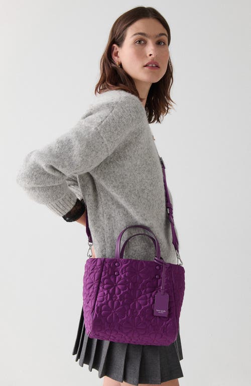 Kate Spade New York Small Tilly Quilted Tote In Purple