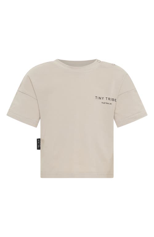 Tiny Tribe Core Drop Shoulder Cotton T-shirt