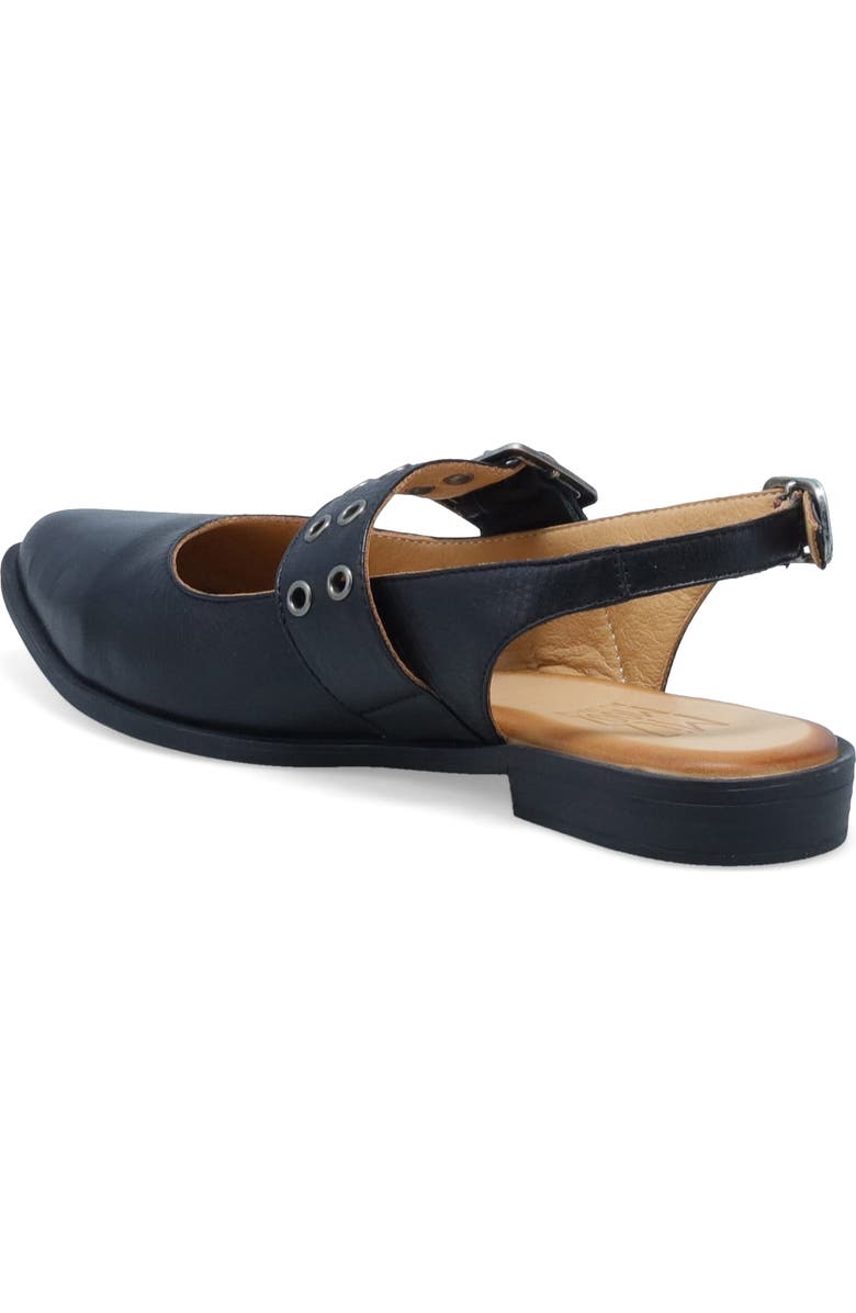 Miz Mooz Freya Slingback Pointed Toe Mary Jane, Alternate, color, Black