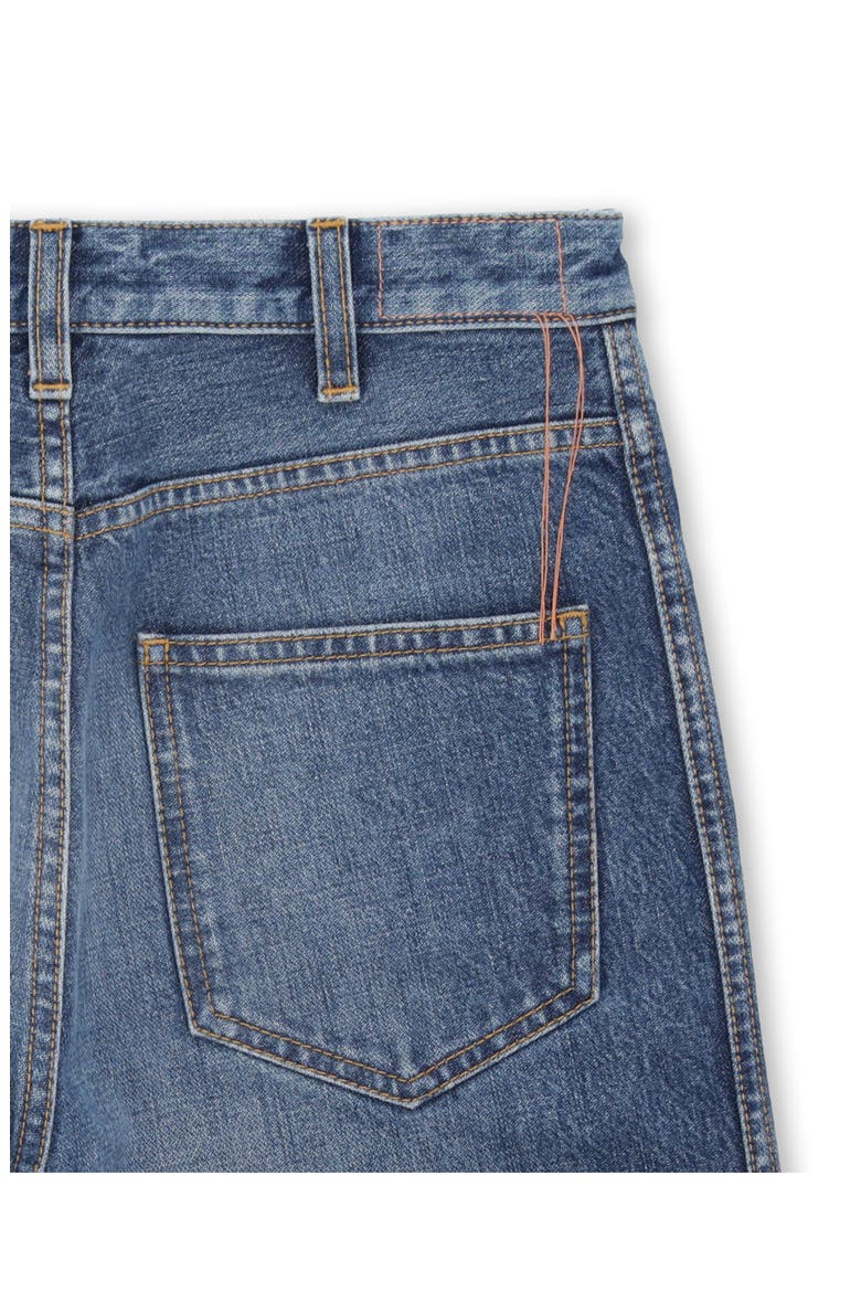 Jane Bootcut Stone Wash Denim Trousers, Alternate, color, BLUE