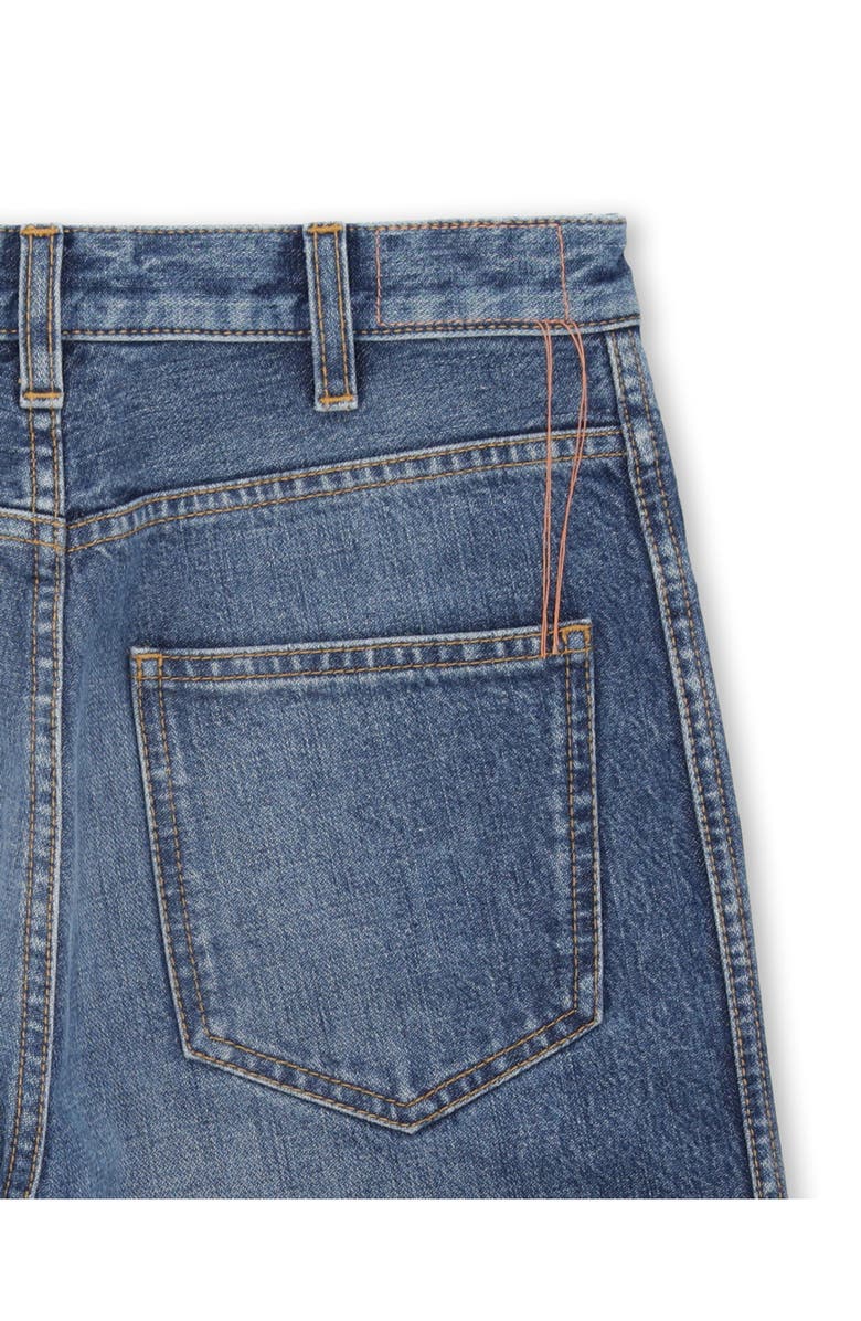 Fortela Jane Bootcut Stone Wash Denim Trousers, Alternate, color, Blue