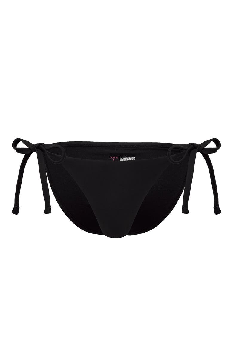 Adore Me Tenny Swimwear Bikini Bottom, Alternate, color, Black