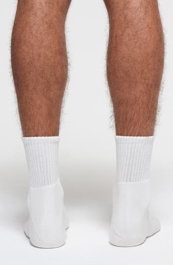 3-Pack Quarter Crew Socks