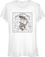 Toy Story 5 Junior's Toy Story 5 Hey Howdy Hey Collage Graphic T-Shirt