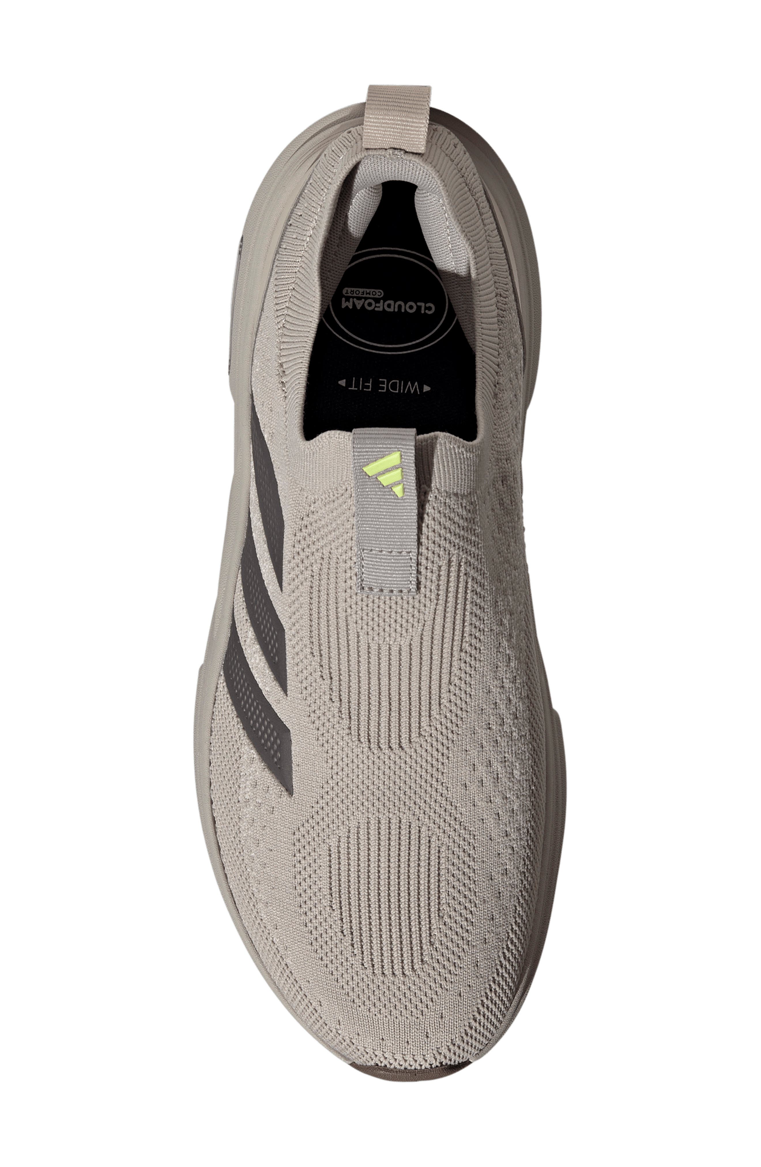 Cloudfoam Cuxxion Slip-On Sneaker, Alternate, color, LIGHT BROWN/ GREY/ ALUMINA