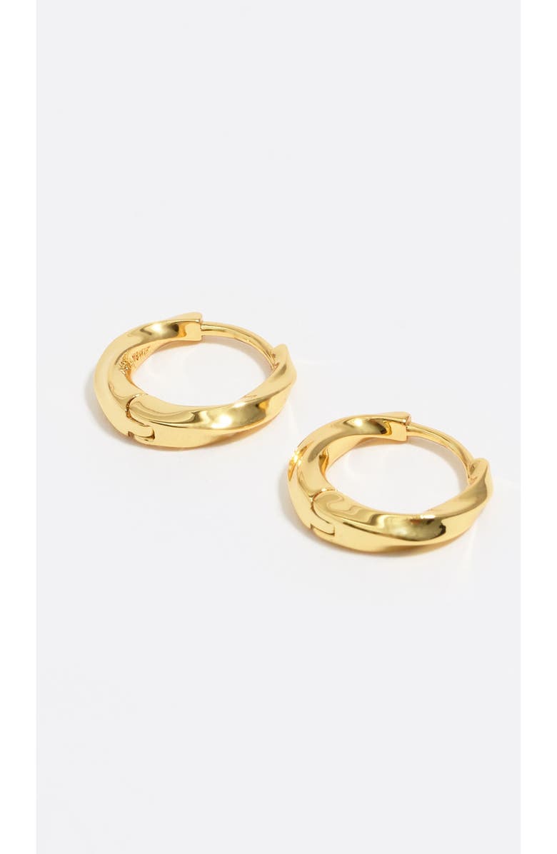 Bimba y Lola Textured Hoop Earrings, Alternate, color, 