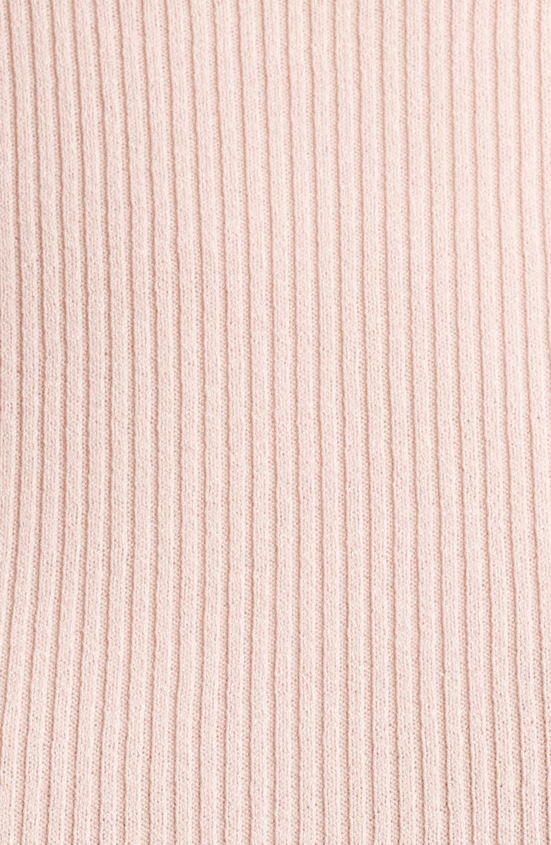 BOSS Feskies Rib Sleeveless Sweater, Alternate, color, Crystal