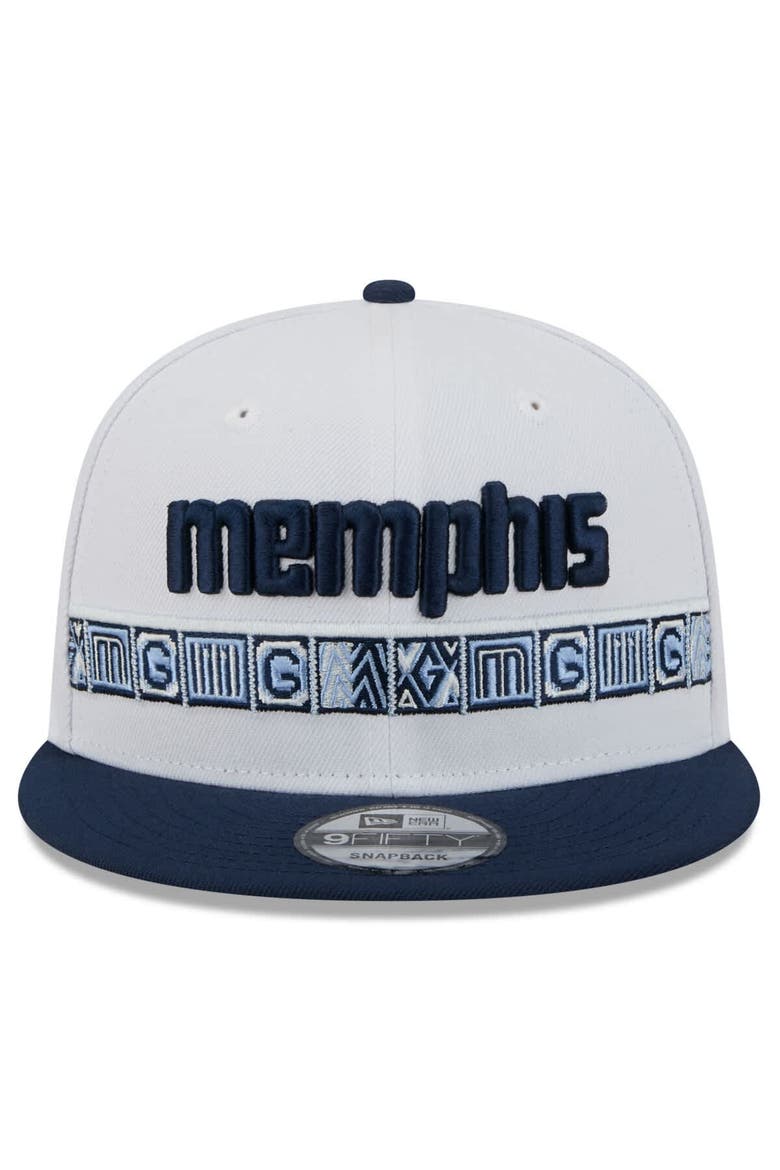 Men's New Era Light Blue/Navy Memphis Grizzlies 2025/26 City Edition 9FIFTY Snapback Hat, Alternate, color, Light Blue