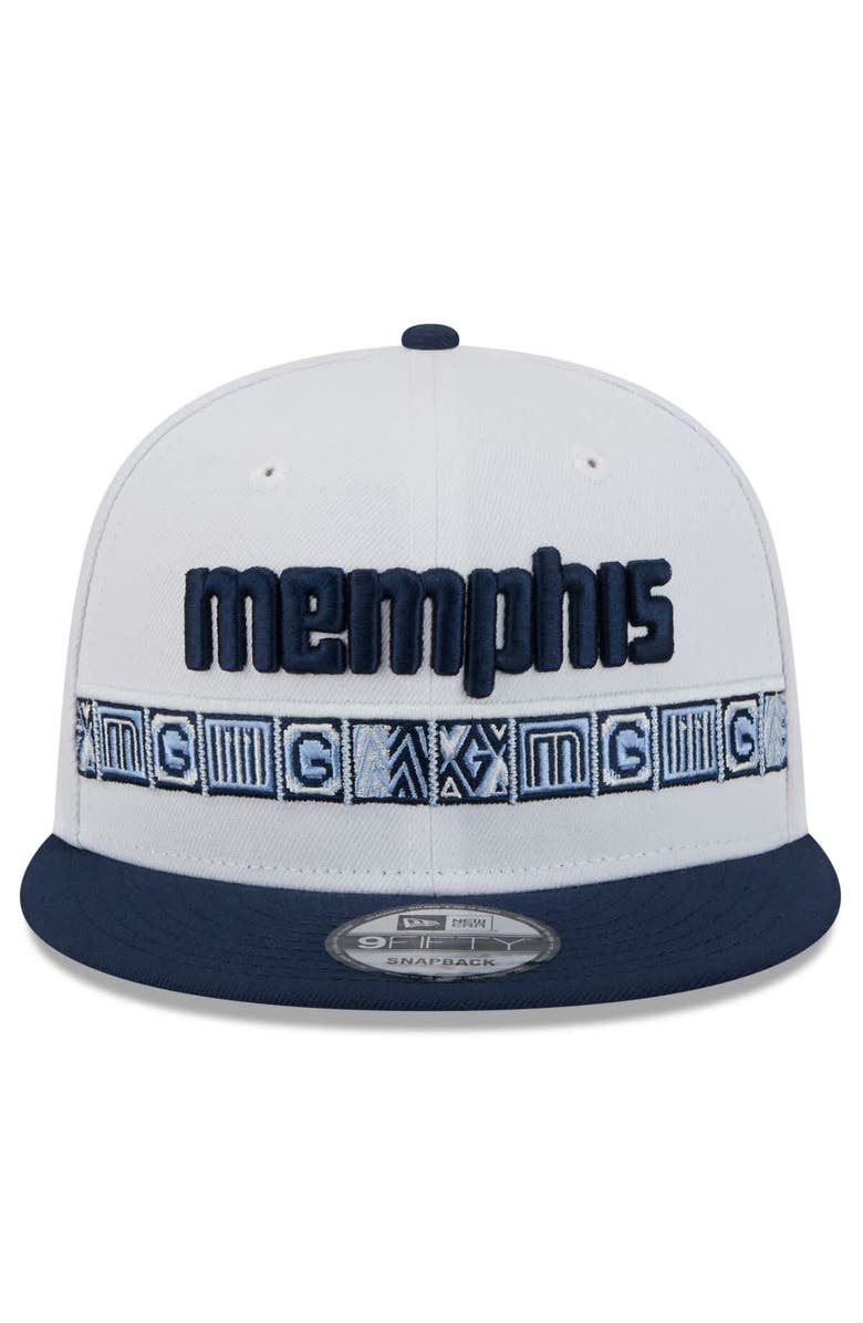 New Era Men's New Era Light Blue/Navy Memphis Grizzlies 2025/26 City Edition 9FIFTY Snapback Hat, Alternate, color, Light Blue