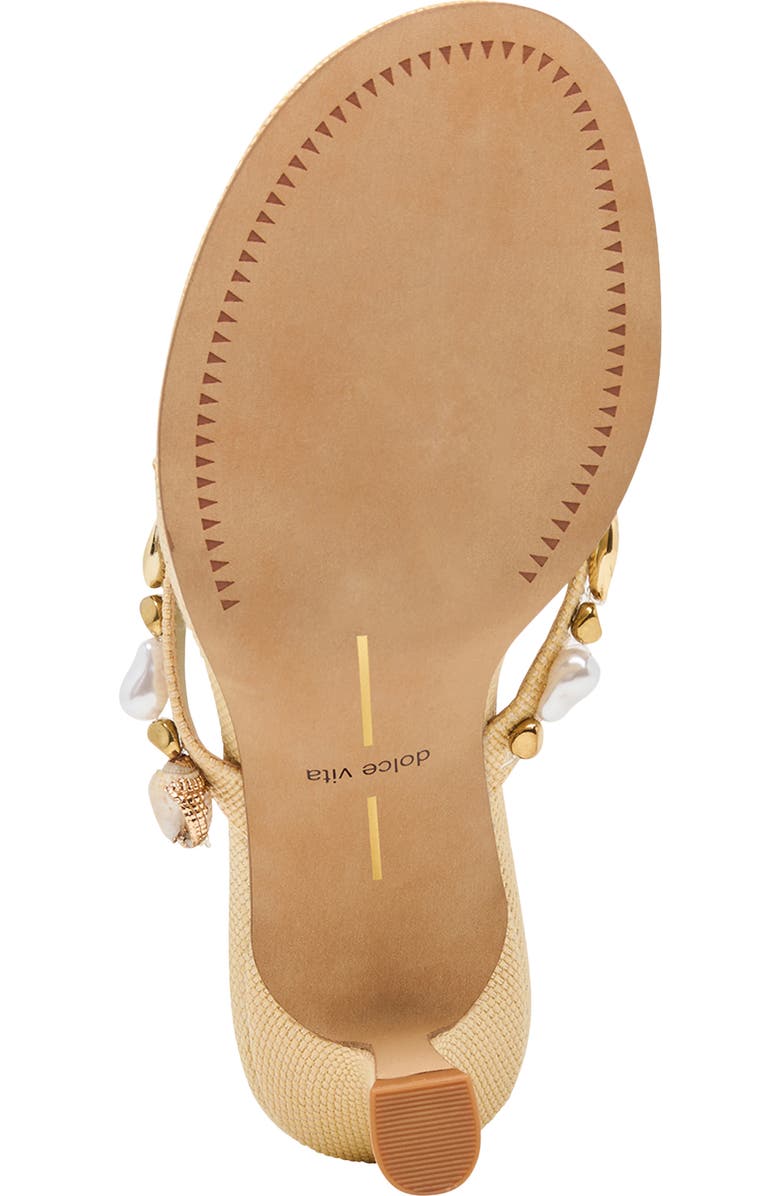 Dolce Vita Daksie Flip Flop, Alternate, color, Light Natural Raffia