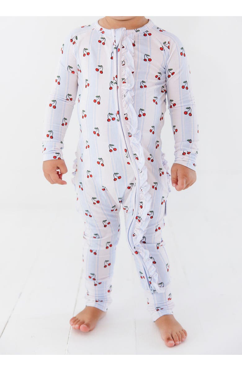 Charlie Lou Baby<sup>®</sup> Ruffle Converitble Romper, Alternate, color, Multicolored