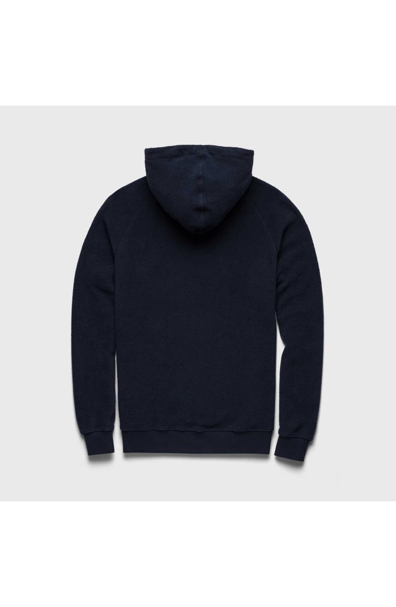Surfside Supply Co. Danny Full-Zip Fuzzy Fleece Hoodie, Alternate, color, Navy Blazer