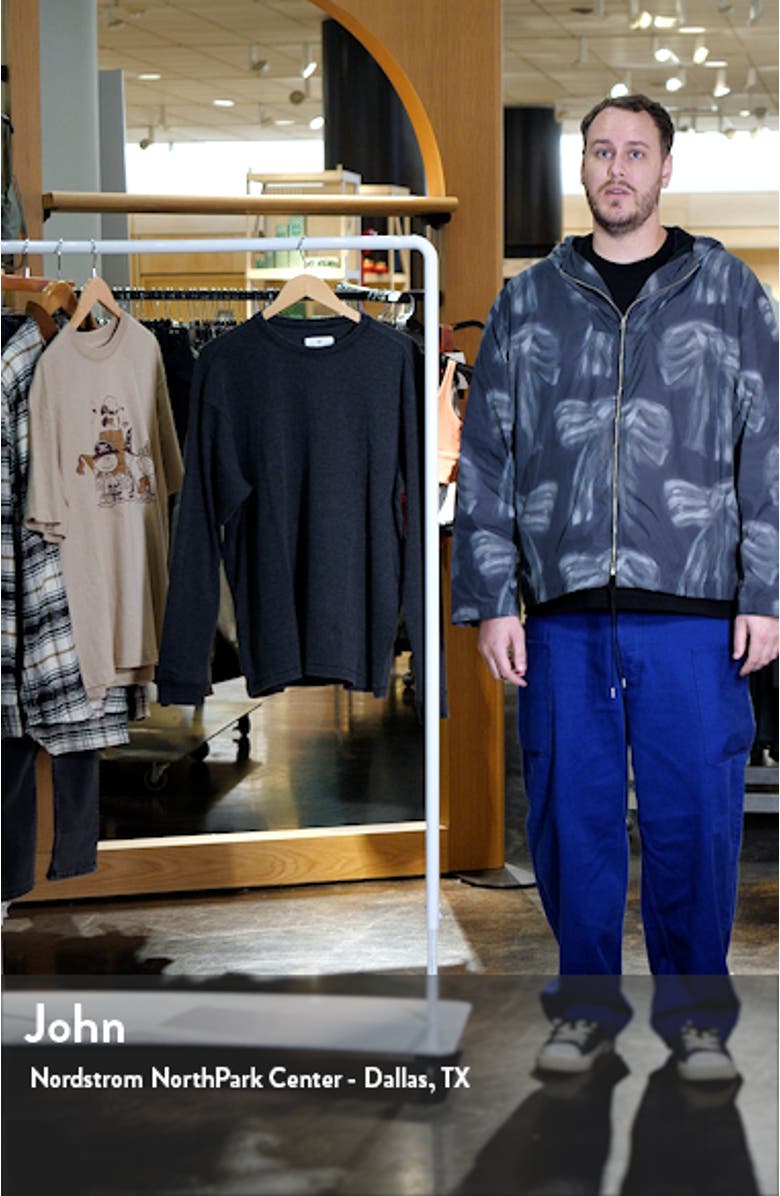 Acid Wash Waffle Long Sleeve T-Shirt, sales video thumbnail