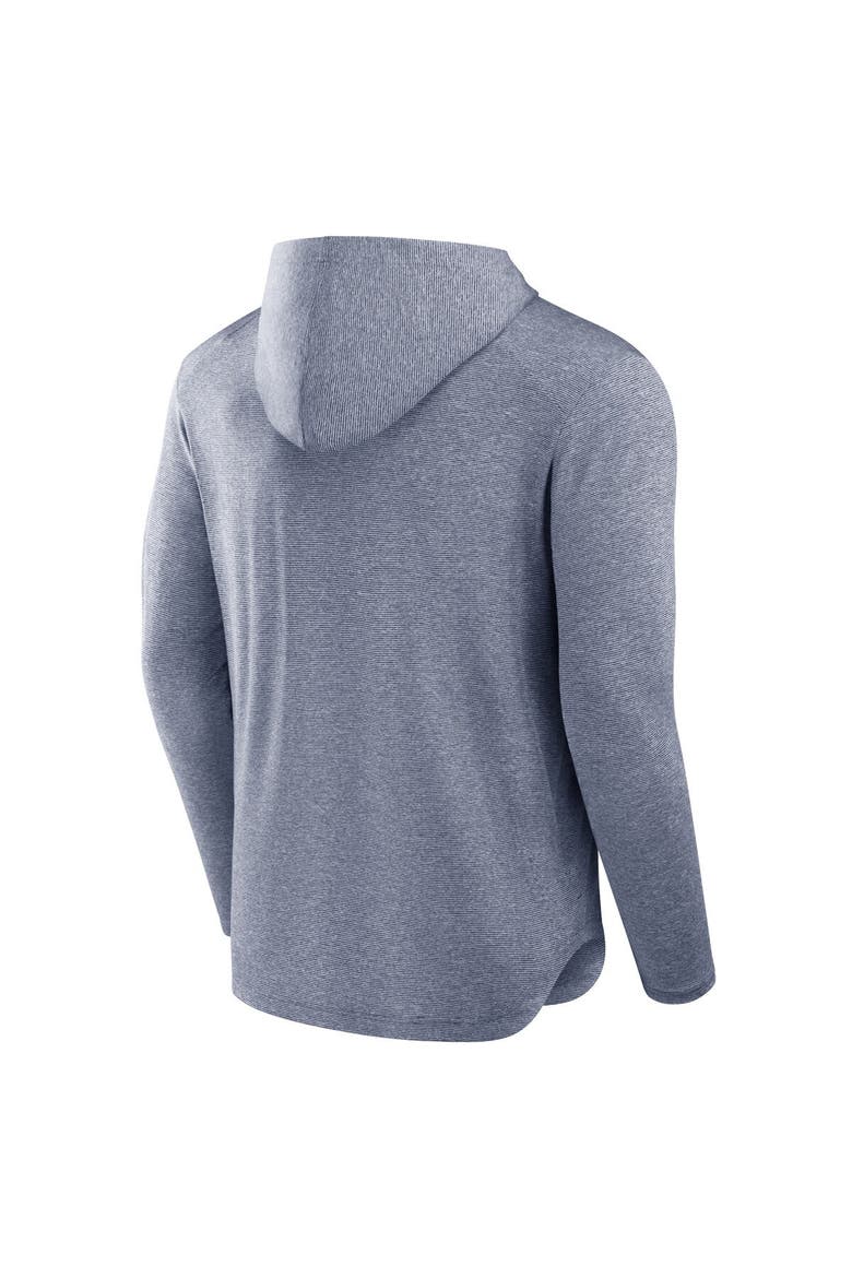 Men's Fanatics Signature Navy Dallas Cowboys Front Office Tech Lightweight Hoodie T-Shirt, Alternate, color, Navy