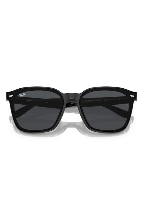Ray Ban Ray-ban 66mm Polarized Oversize Square Sunglasses In Neutral