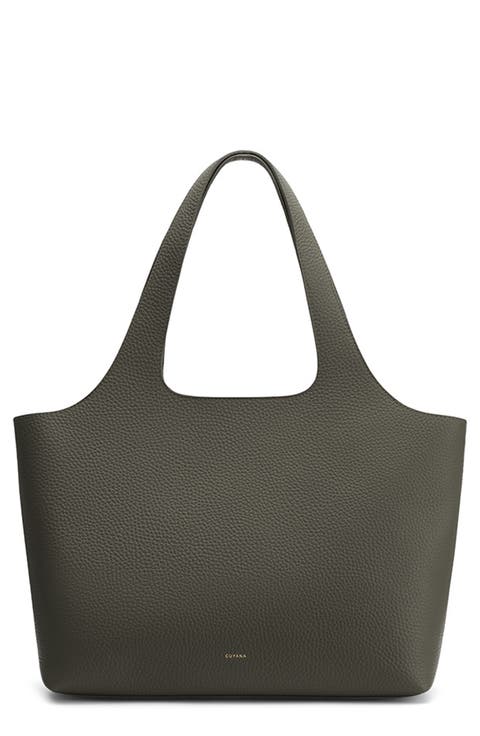 System 13-Inch Laptop Leather Tote