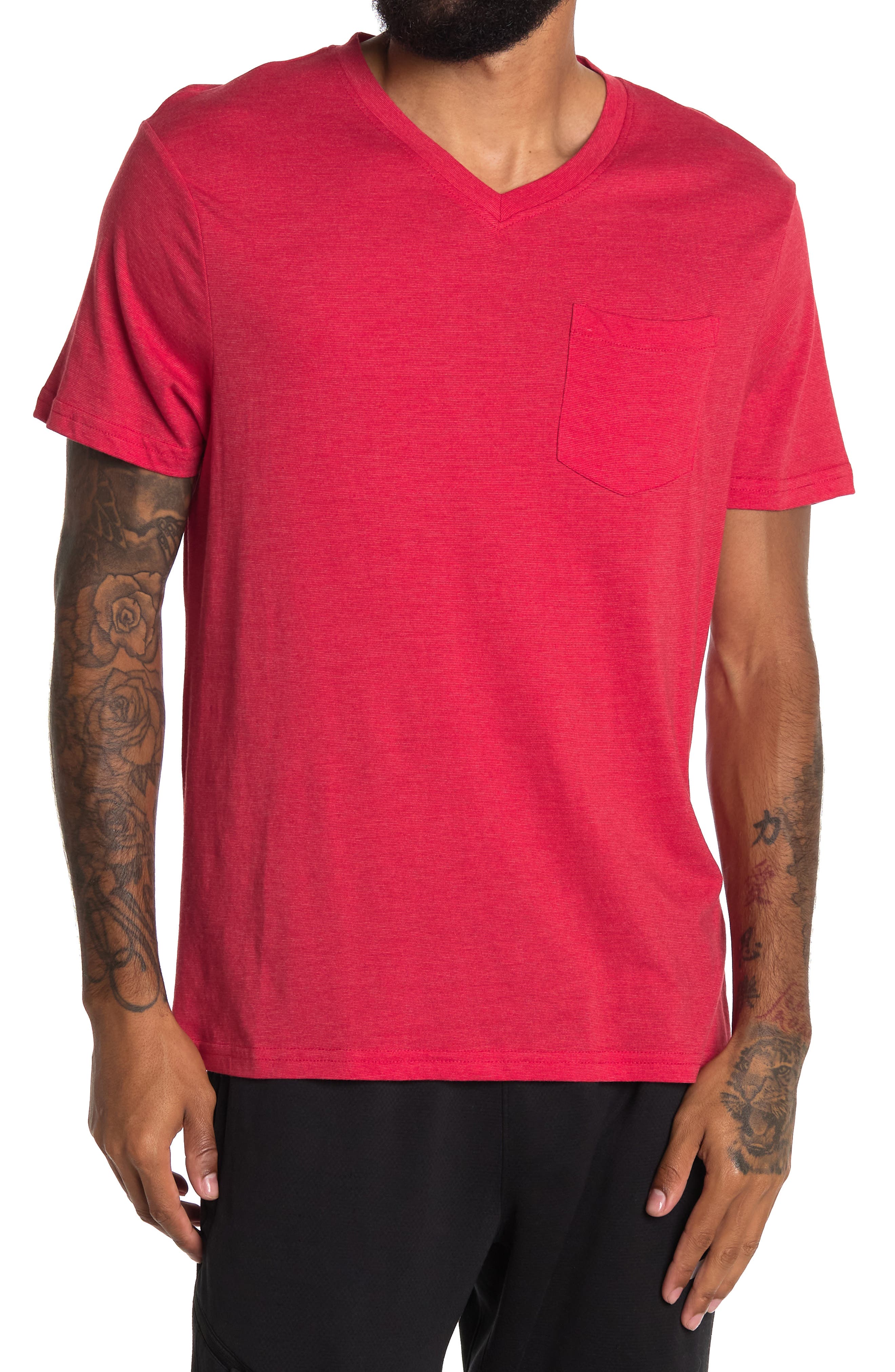 XRAY Patch Pocket V-Neck T-Shirt