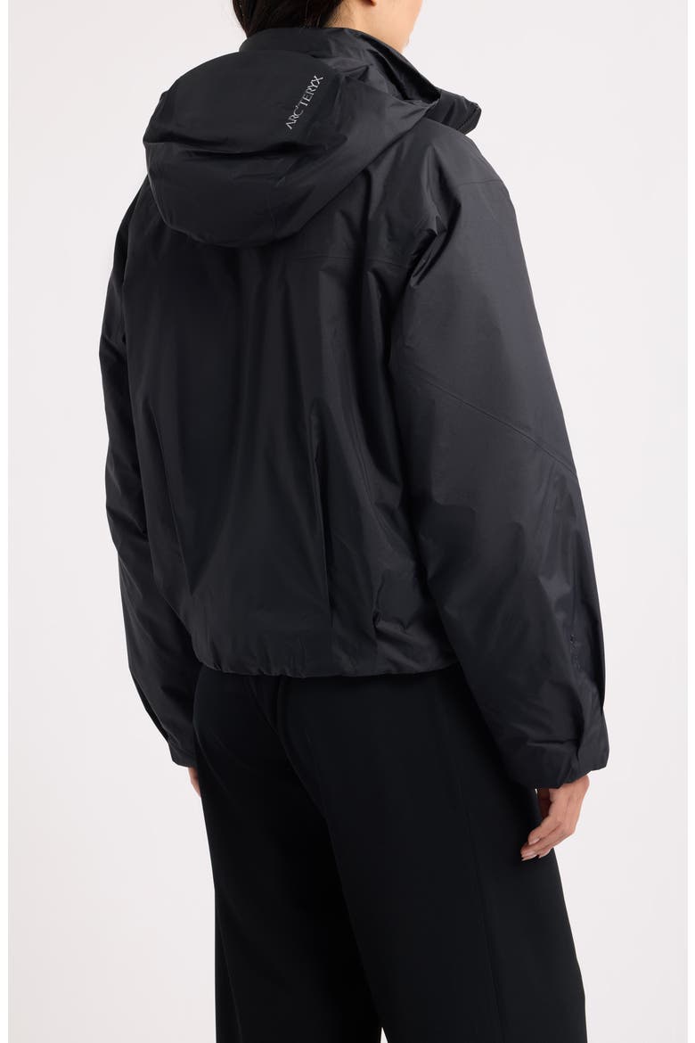 Altira Insulated Waterproof Cropped Jacket, Alternate, color, BLACK