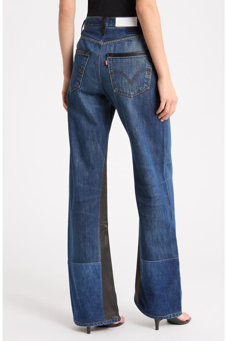 High Waist Wide Leg Jeans, Alternate, color, INDLEAT