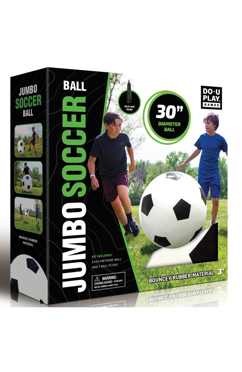 Do-U-Play Jumbo Soccer Ball, Alternate, color, Multicolored