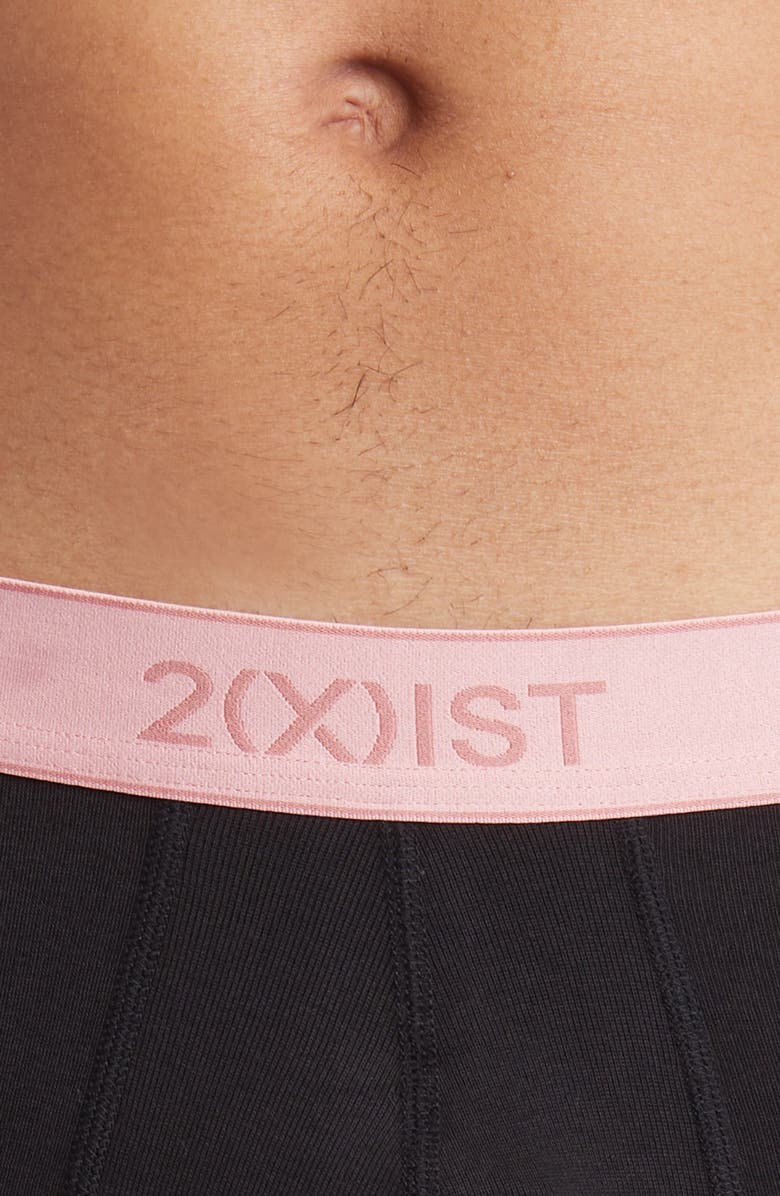 2(x)ist 3-Pack Cotton No Show Trunks, Alternate, color, 