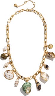 BaubleBar All At Sea Charm Necklace