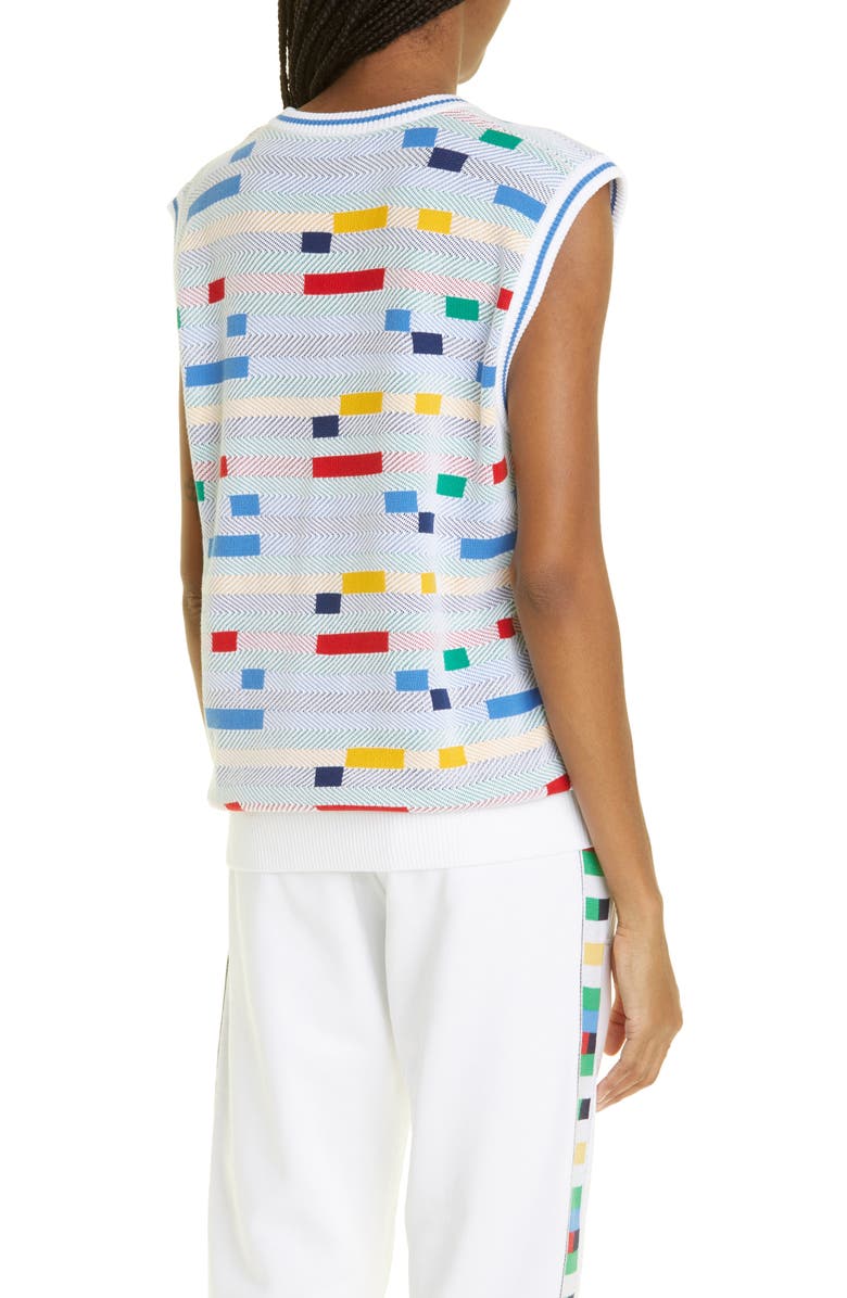 Missoni Sport V-Neck Sweater Vest, Alternate, color, 