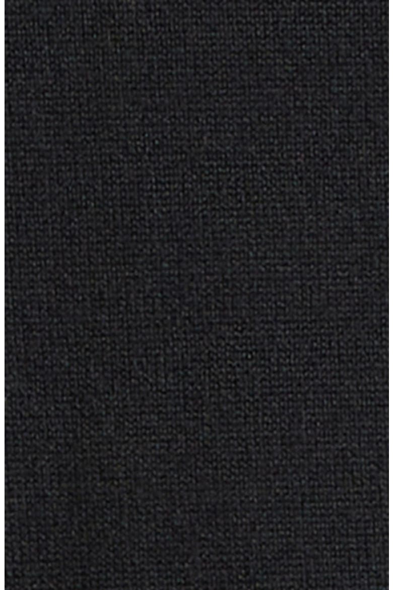Compass Patch Virgin Wool Crewneck Sweater, Alternate, color, BLACK