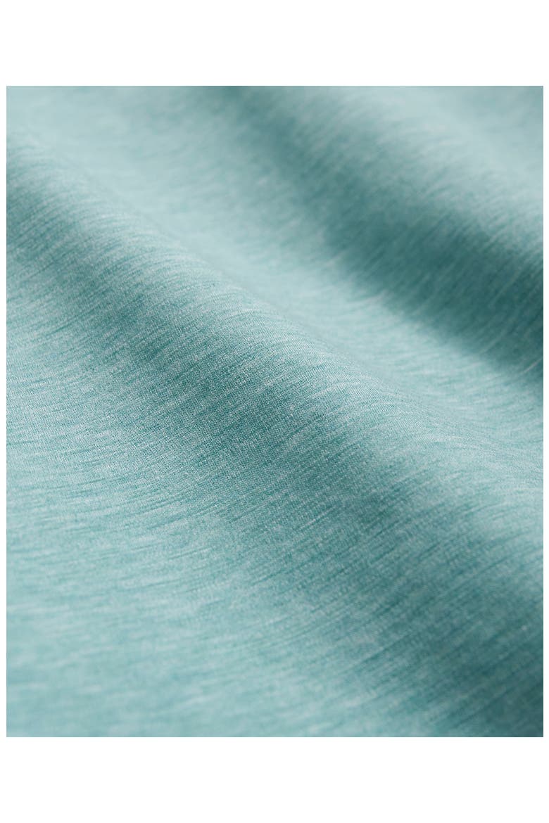 Heather Supima® Cotton Golf Polo, Alternate, color, GREEN HEATHER
