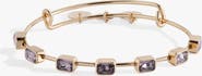 Alex and Ani June Birthstone Emerald Cut Bangle