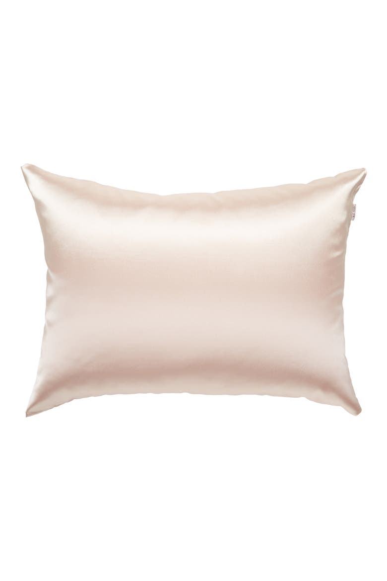 Satin Pillowcase (Nordstrom Exclusive), Main, color, BLUSH