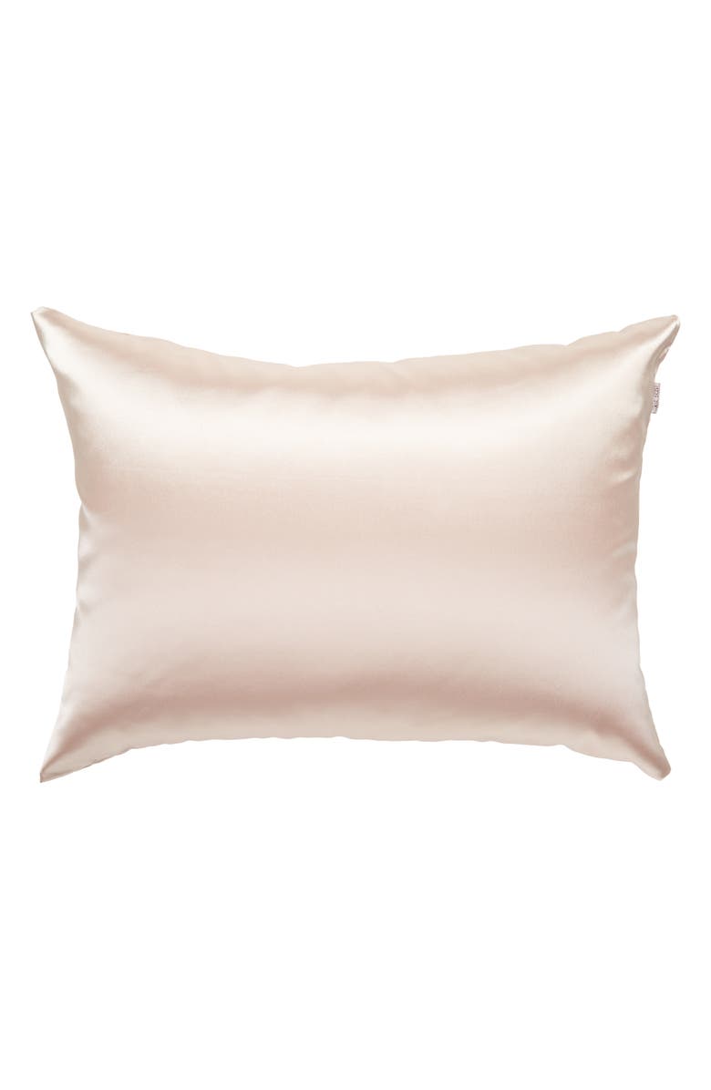 Kitsch Satin Pillowcase, Main, color, Blush